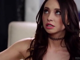 Dark Haired Beauty Quinn Wilde Sucks and Fucks Her Stepfather