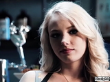 Petite teen loses virginity to a singer