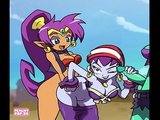 Shantae x Risky Futa with Rottytops