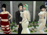 Dragon Ball Porn Epi 23 Bulma Deliciosa Esposa se Casa con su Amado Marido pero es Chantajiada por el Maestro y es Follada por unos Negros el dia de su Boda Netorare Hentai