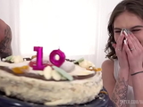 DP Bella Tornado   Sweet Angel - Real Birthday - Non Stop Assfucked - Anal Crazy Teen